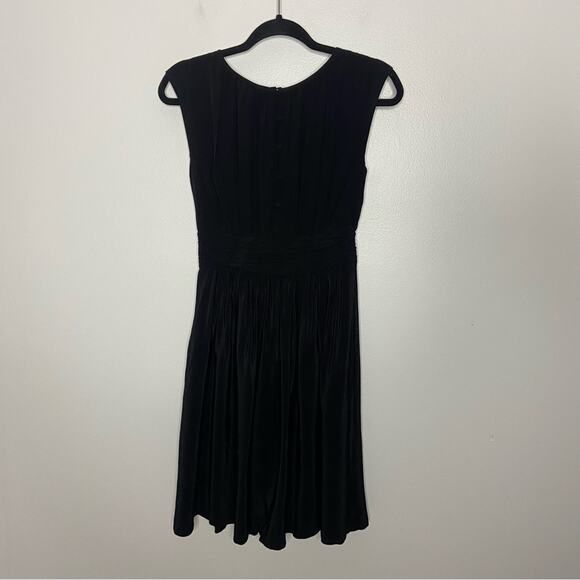NEW Boden Selina Black Fit And Flare Dress Size 2 - Picture 6 of 7